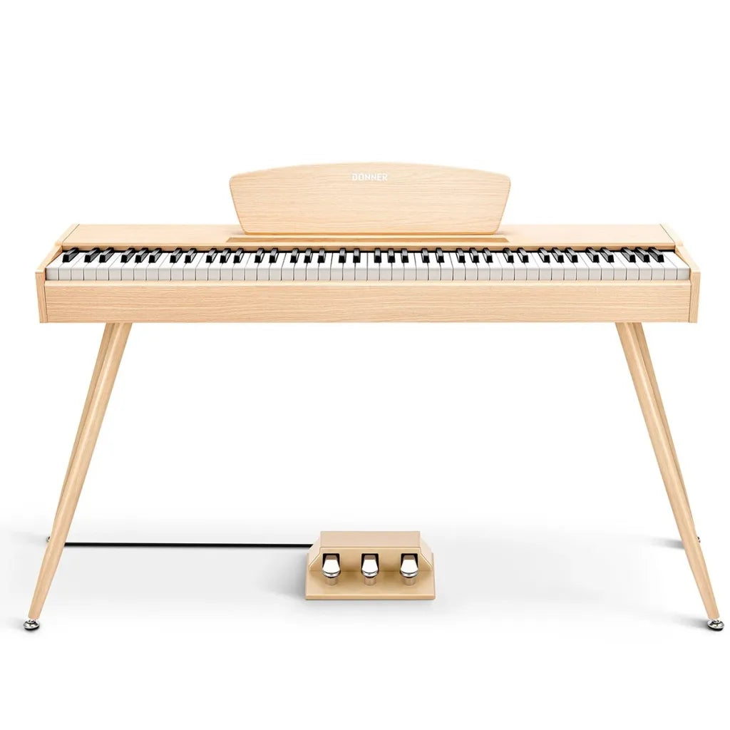 Donner DDP-80 el-klaver beige Komplet Pakke