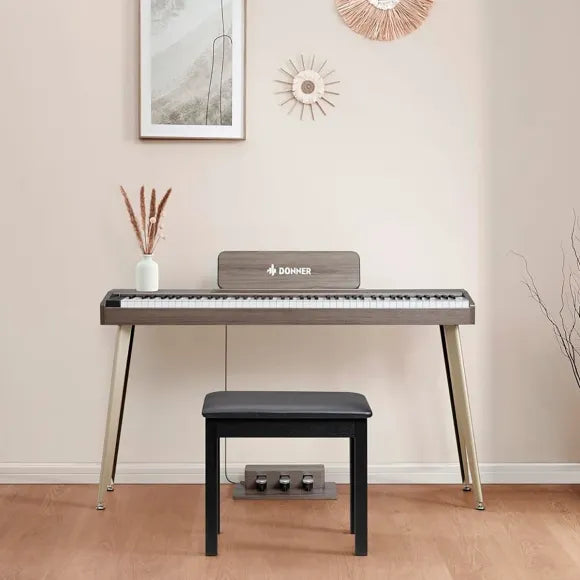 Donner DDP-60 electric piano gray