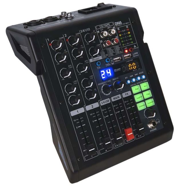 DNA EF-MIX 4, mezclador de 4 canales con Bluetooth