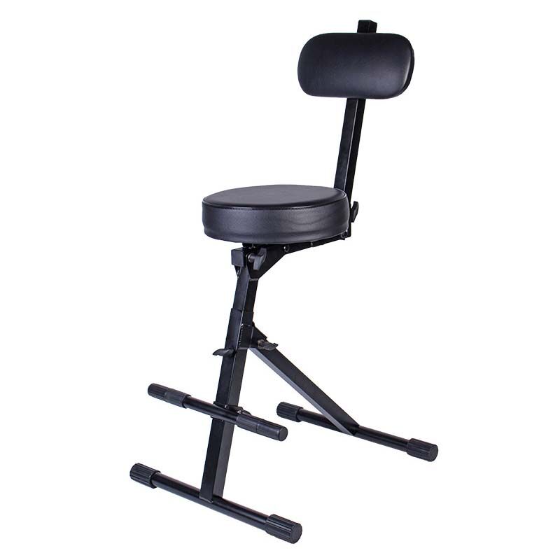 Taburete para guitarrista, ajustable