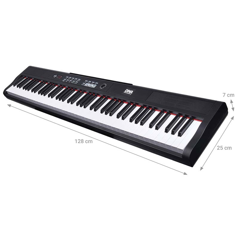 DNA PP-88 Digital Piano – 88-Tangenter Keyboard til Læring og Øvning