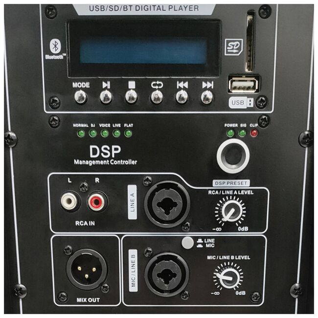 DNA SPX12 DSP 12" altavoz activo