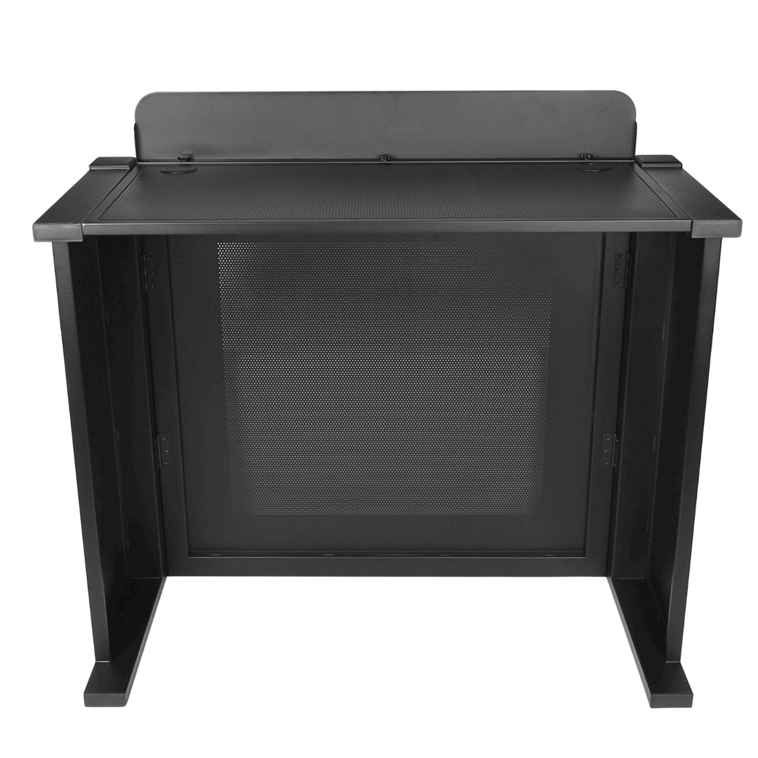 DNA DJ BOOTH MESH BK DJ-stand, negro