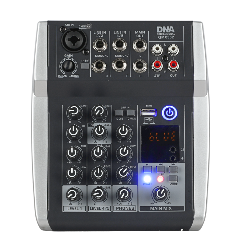 DNA QMX502 Mezclador de sonido 5 canales