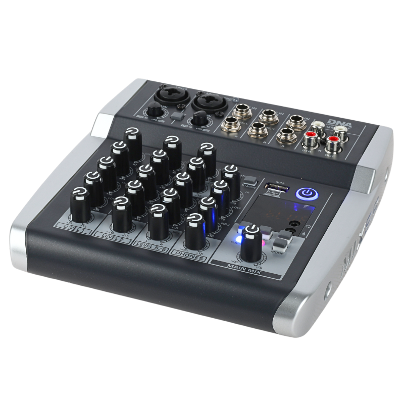DNA QMX602 Mezclador de audio 6 canales