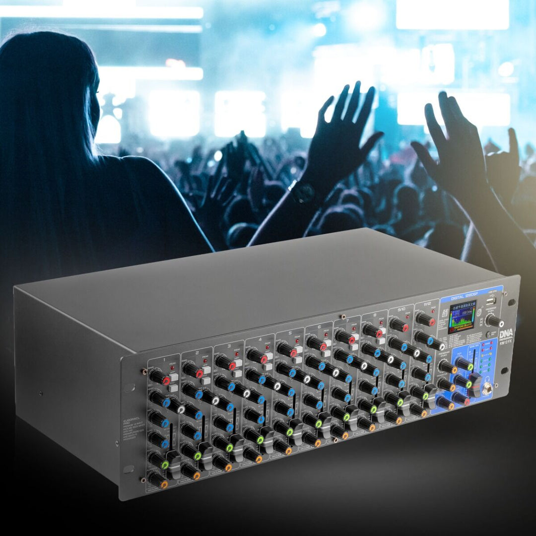 DNA RM12FX Mezclador de rack con Bluetooth