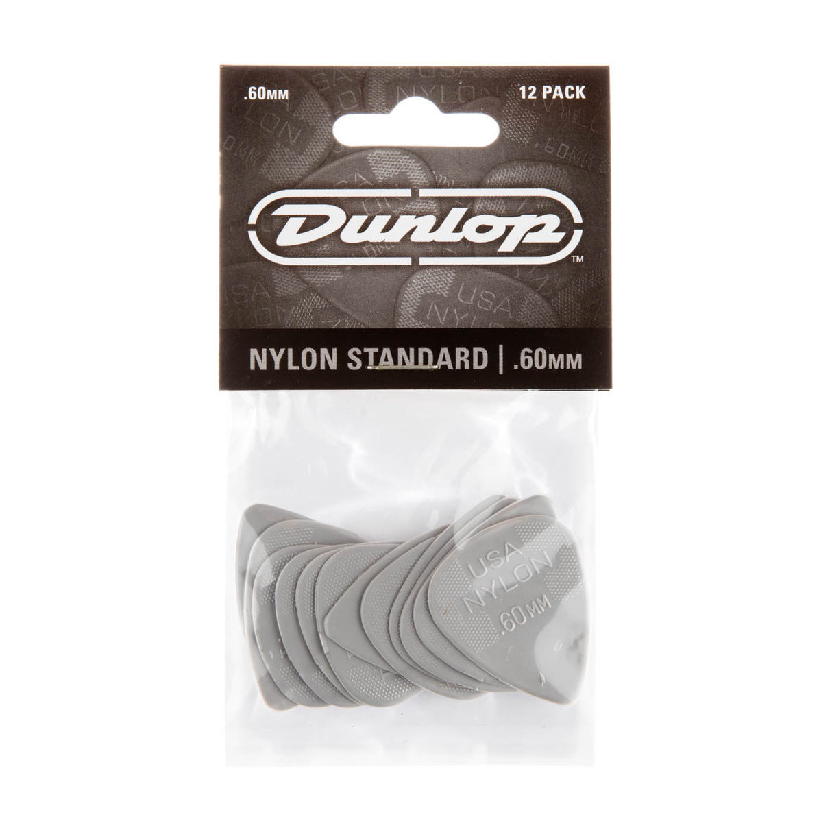 Dunlop 12-44P060 picks (0,60mm) 12 pcs.