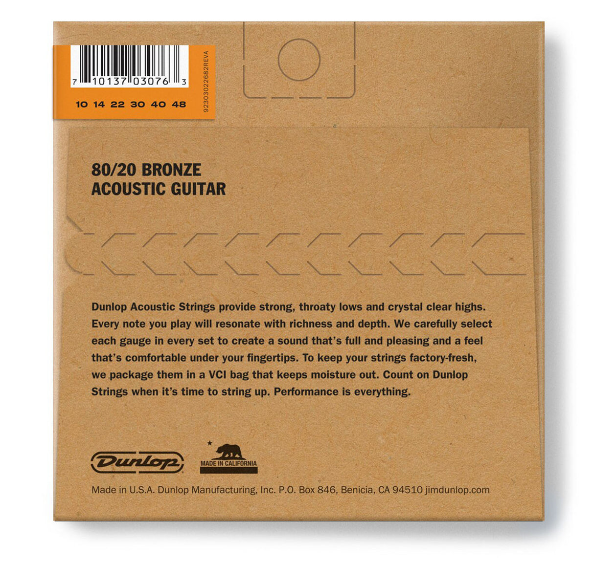 Dunlop DAB1048 guitar strings 10-48