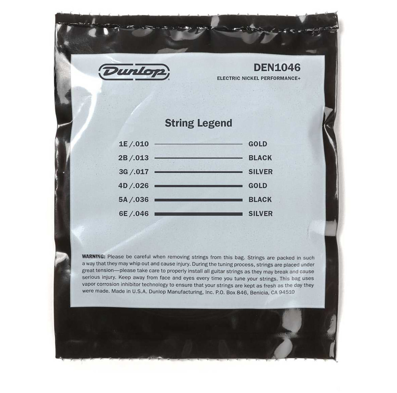 Dunlop DEN1046 guitar strings 10-46