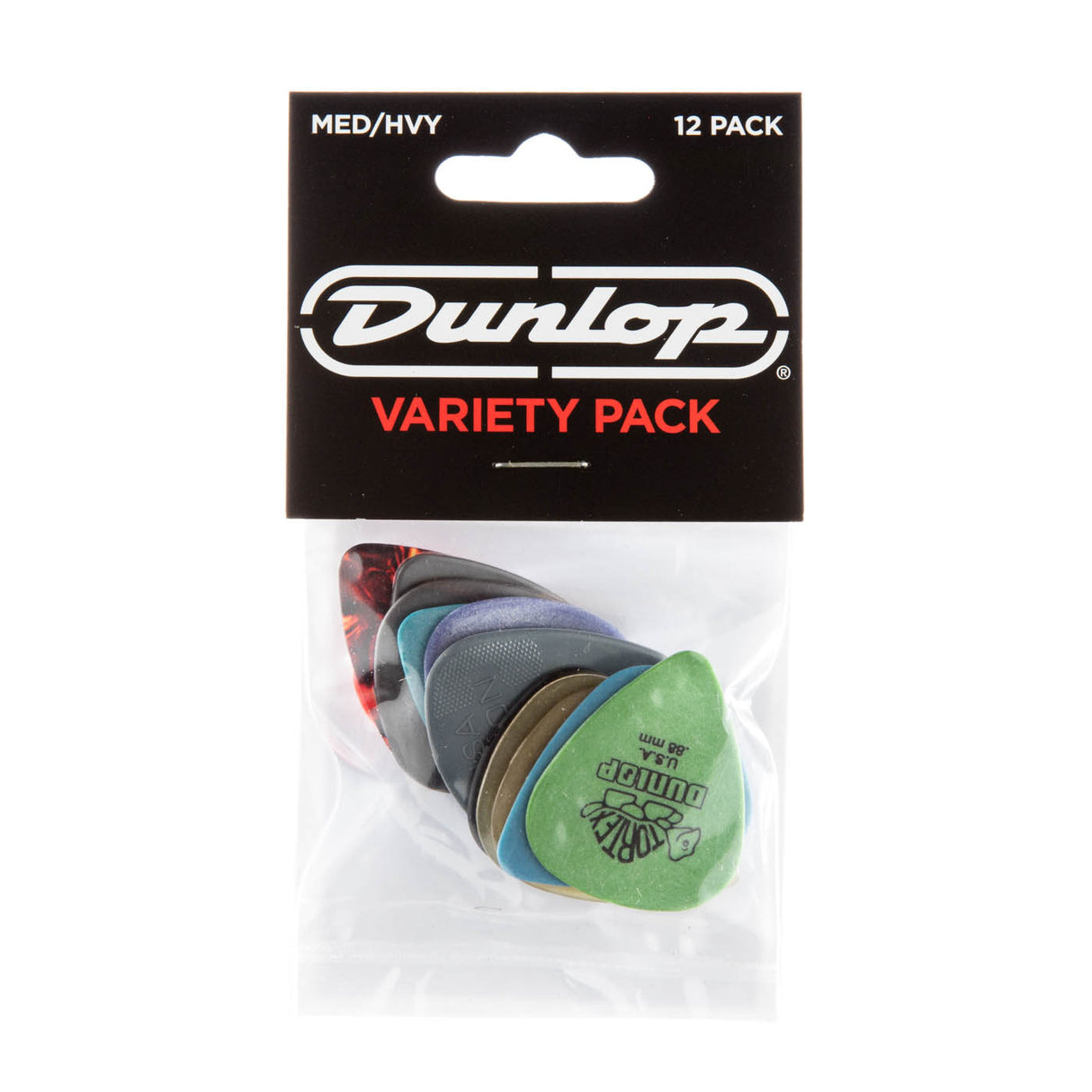Dunlop 12-PVP102 Púas 12 uds. (Medium/Heavy)