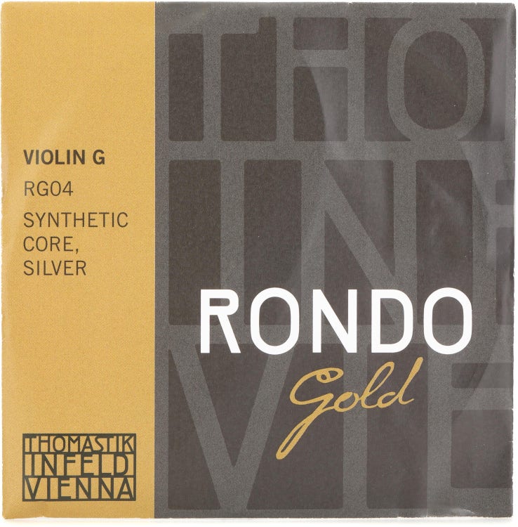 Thomastik-Infeld Cuerdas de Violines Rondo - G Synth./Silver (RO04)