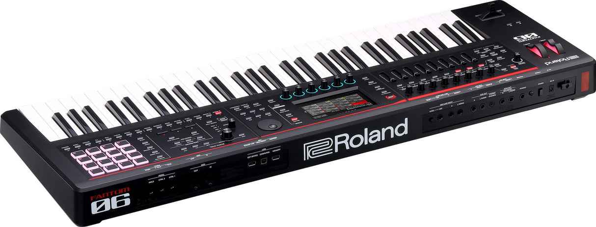 Roland Fantom-06 61 Synthesizer, black