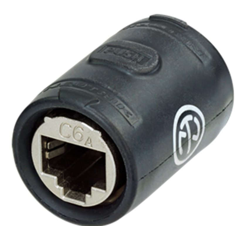 Neutrik NE8FFX6-W Acoplador CAT6a