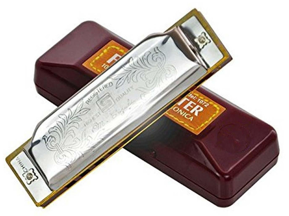 Suzuki Folkmaster Diatonic Harmonica - F