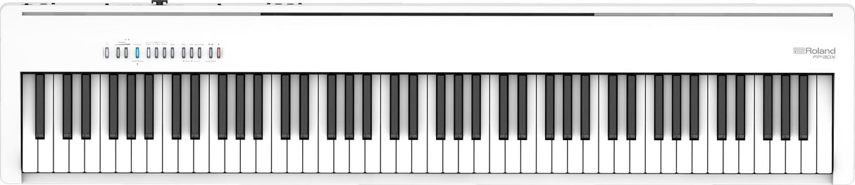 Roland FP-30X Digital Piano (White)