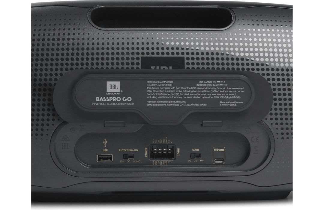 JBL BASS PRO GO Subwoofer todo en uno y altavoz portátil