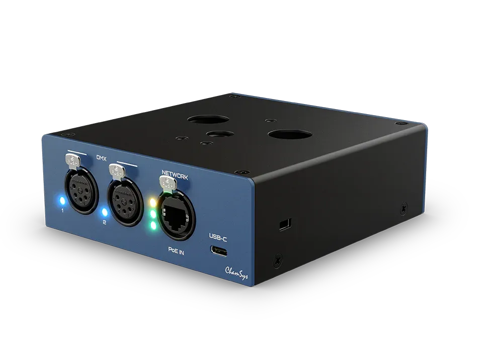 ChamSys GeNetix GN2, nodo de 2 puertos