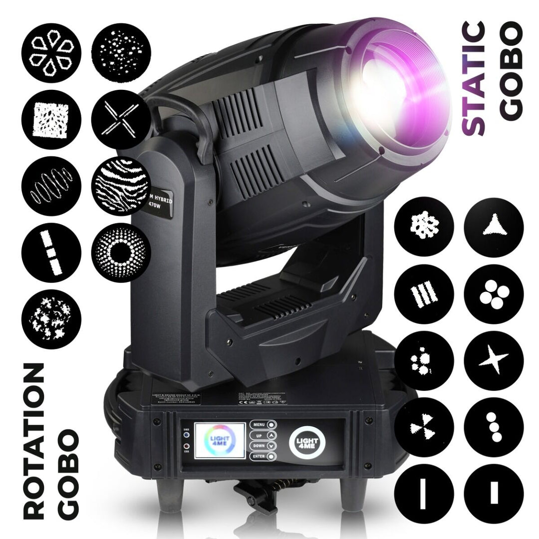 Light4Me Venom híbrido 470W LED CMY