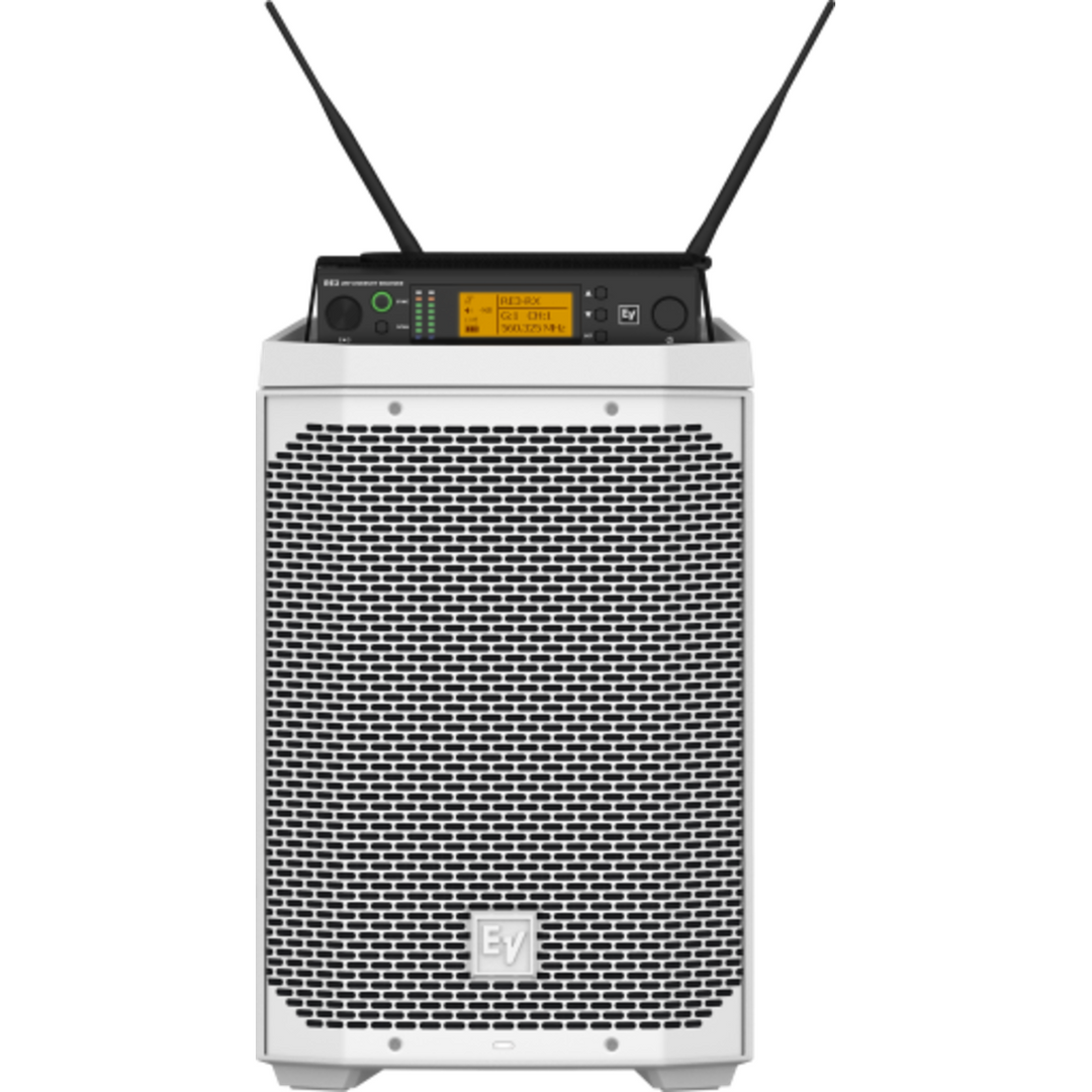 Electro-Voice EV 8 - altavoz de batería (BLANCO)