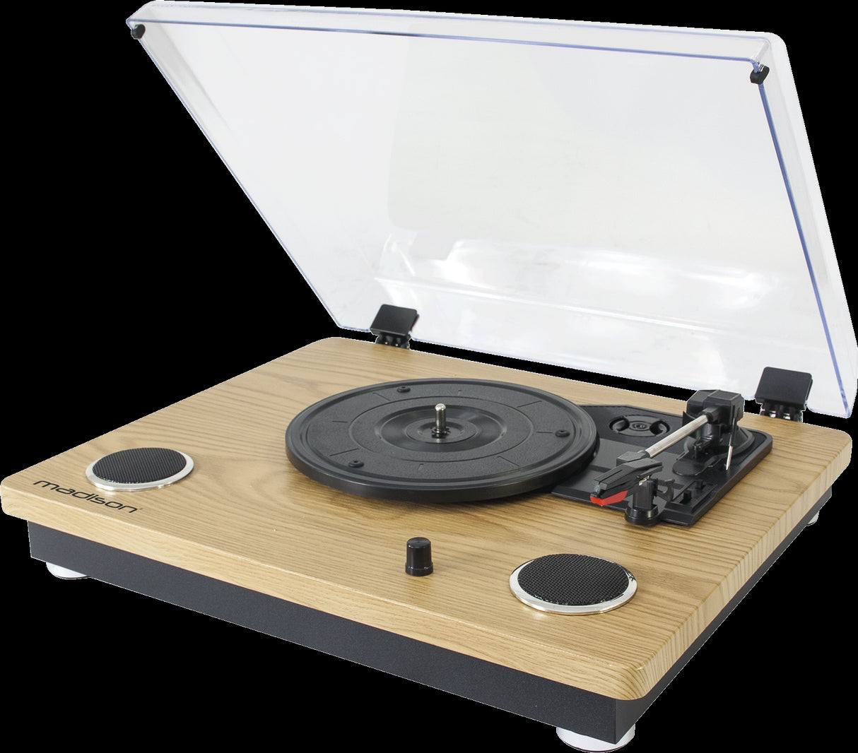 Madison Turntable w. USB & Bluetooth (Wood)
