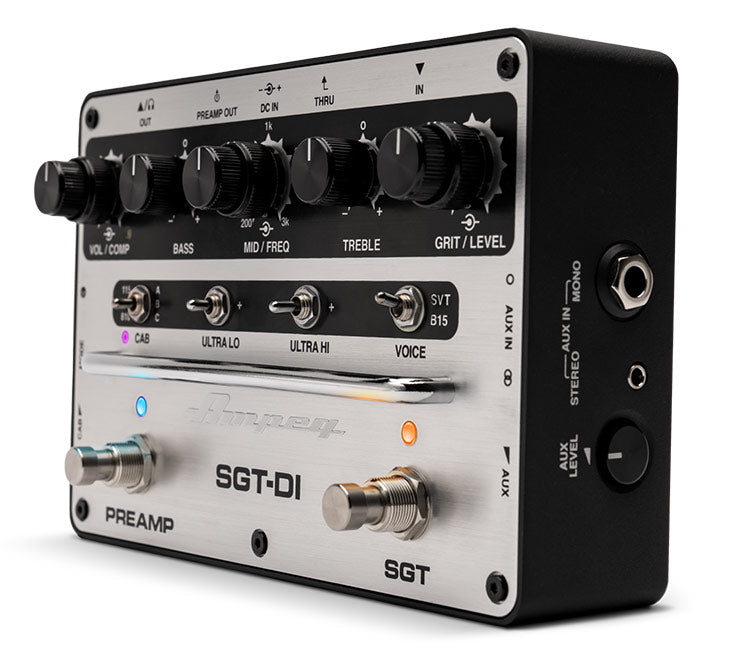 Ampeg SGT-DI Preamp/Drive/DI Pedal de Bajo