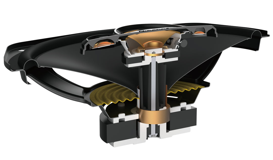 Pioneer TS-A6971F Sistema coaxial de 5 vías (600W, 6"x9")