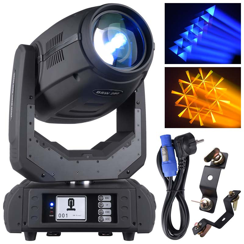 LIGHT4ME BSW 280 moving head beam spot wash hybridudladningslampe