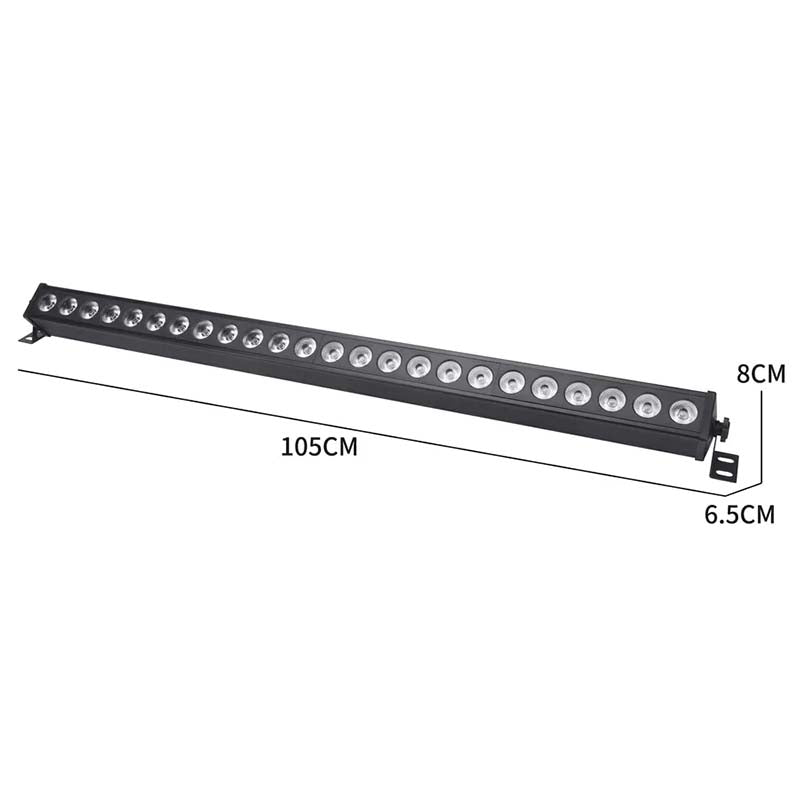 LIGHT4ME DECO BAR 24 RGB IR LED-bar + mando a distancia