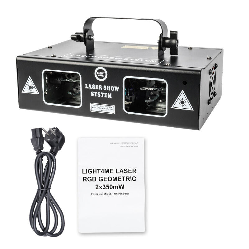 Light4Me Láser RGB Geometric 350mW