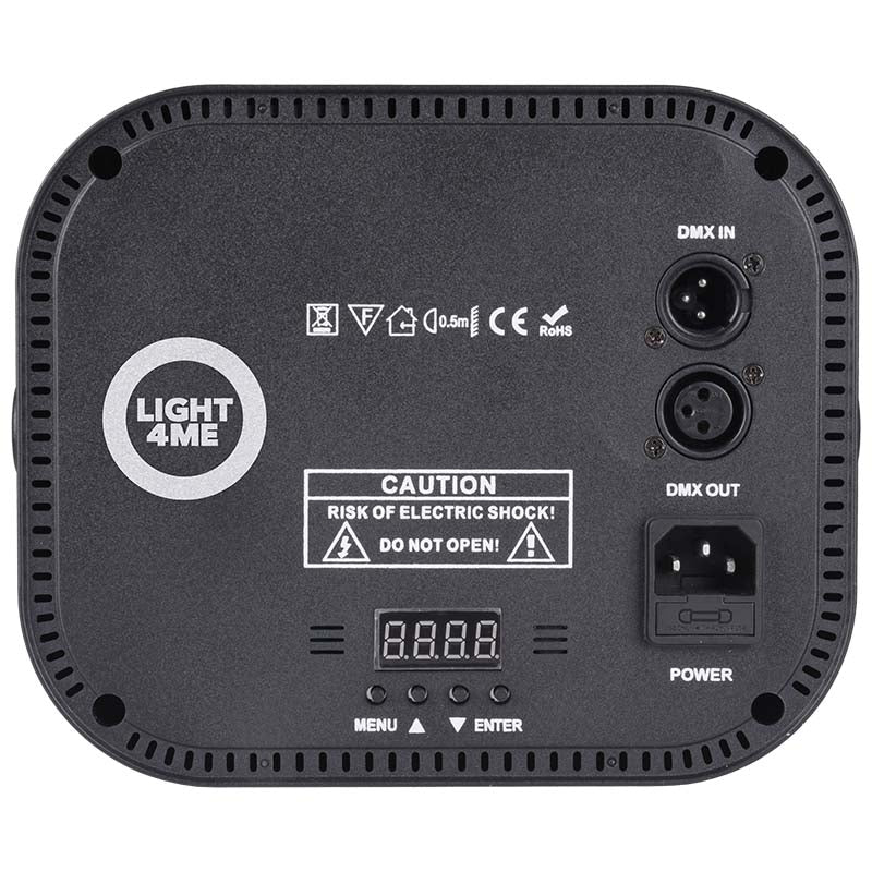 LIGHT4ME MULTIFASE multiefecto lavado UV con destello LED