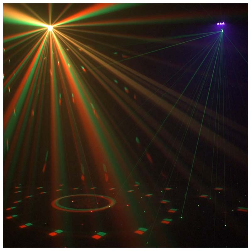 LIGHT4ME MULTIFASE multiefecto lavado UV con destello LED