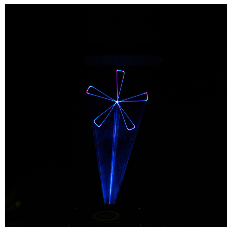 Light4Me 5 W laser con RGB y control mediante app