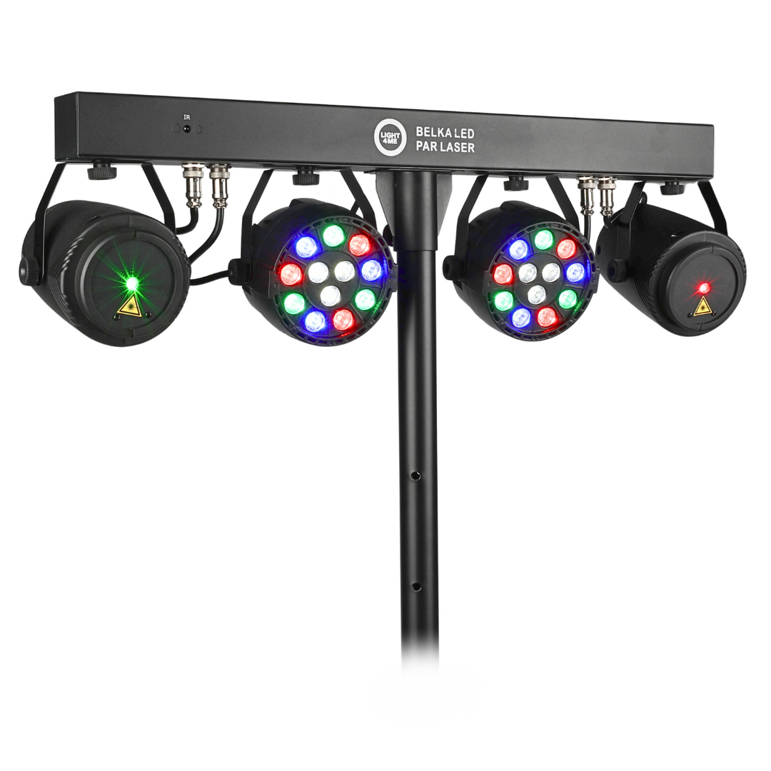Light4Me T-BAR LED Láser PAR-sistema