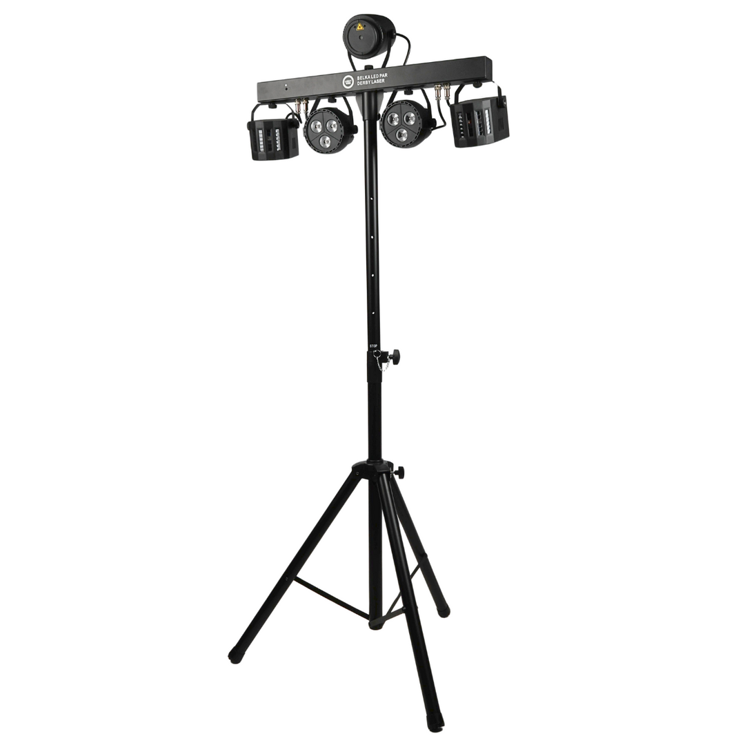 Light4Me T-Bar LED PAR Derby Láser MultiBar