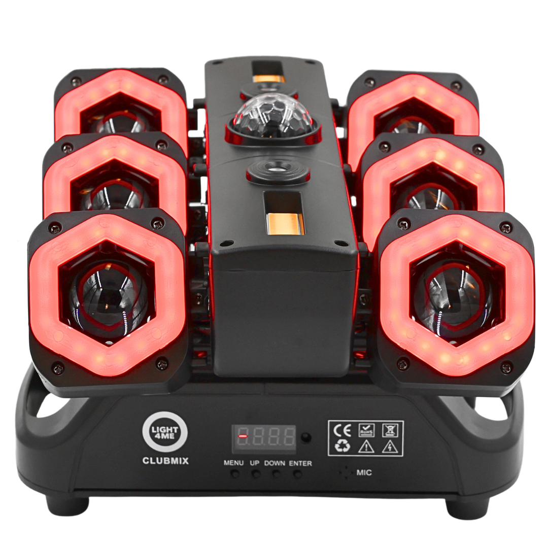 LIGHT4ME CLUBMIX iluminación multiefecto móvil