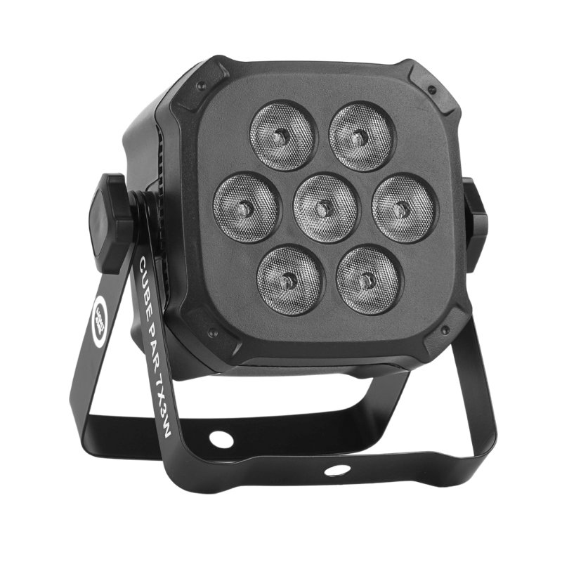 Light4Me Cube PAR 7x3W RGB LED Foco PAR