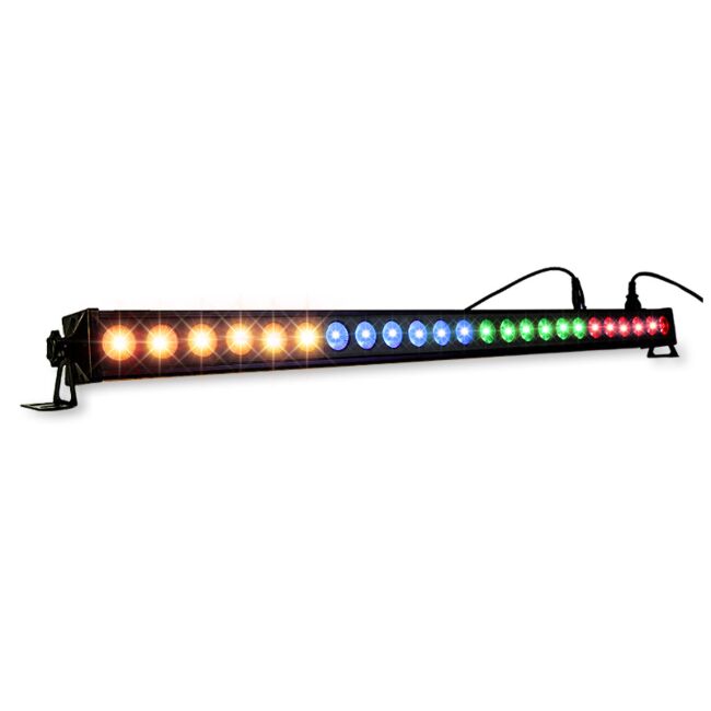 LIGHT4ME DECO BAR 24 RGBA barra de luces con reloj