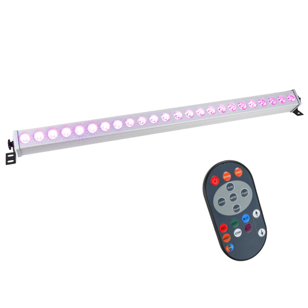 LIGHT4ME DECO BAR 24 RGB IR WH regulador de luz con iluminación LED
