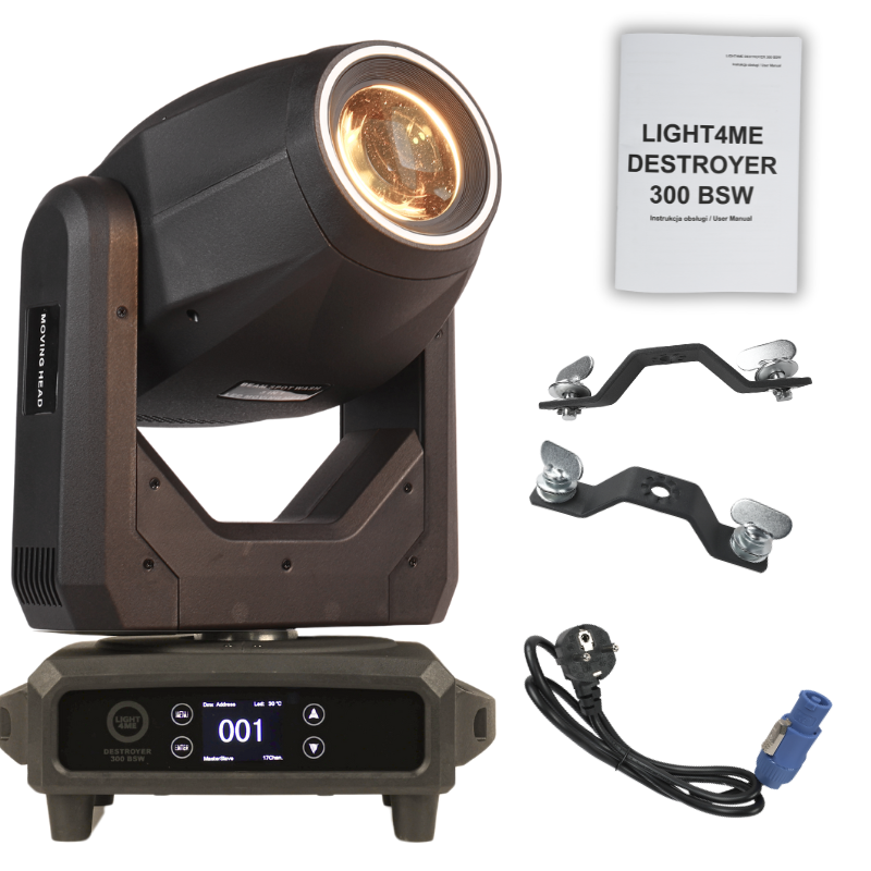 Light4Me Destoyer 300 BSW LED