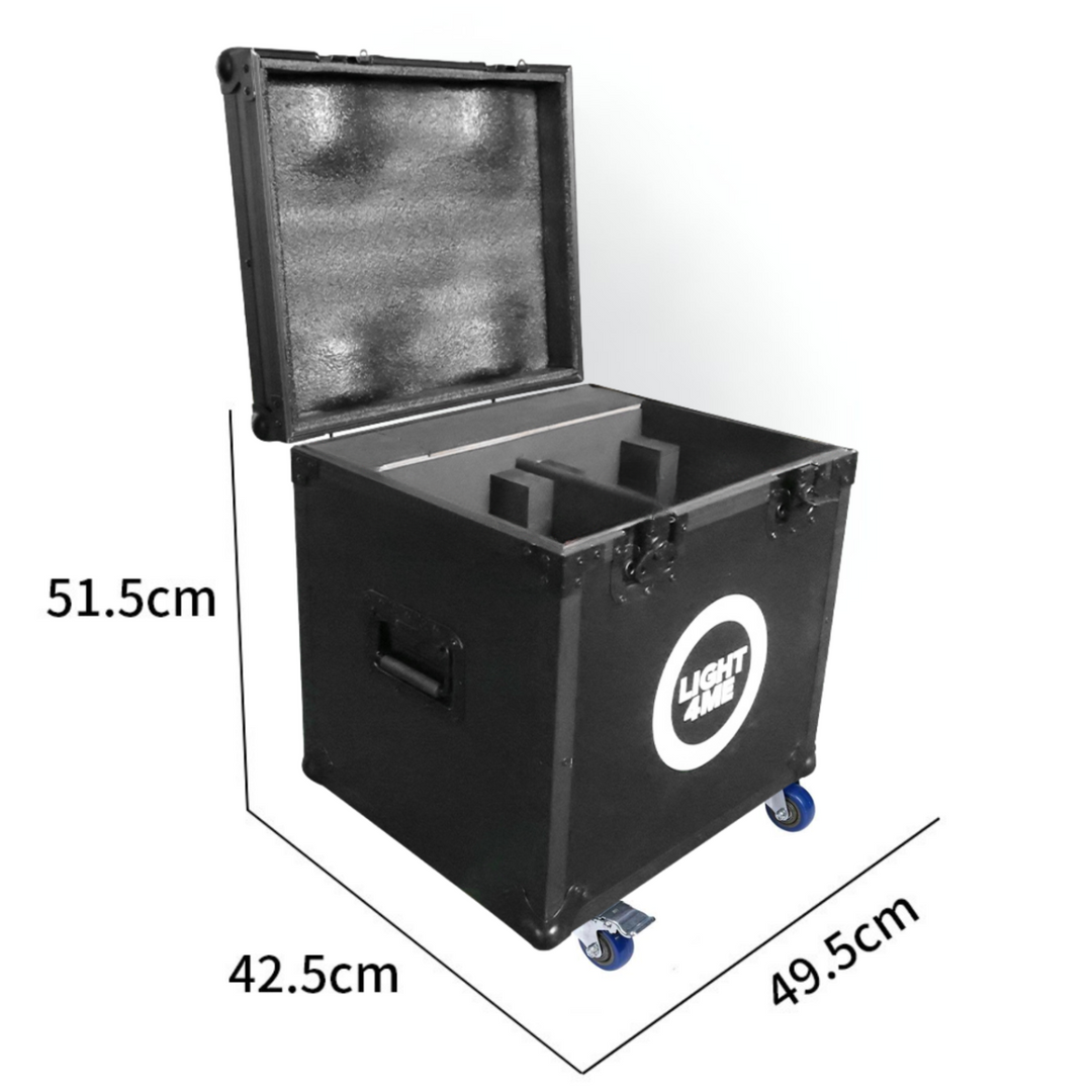 Light4Me flightcase para 2 unidades Focus 200W Beam
