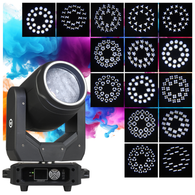 Light4Me Focus 200W Beam Ring