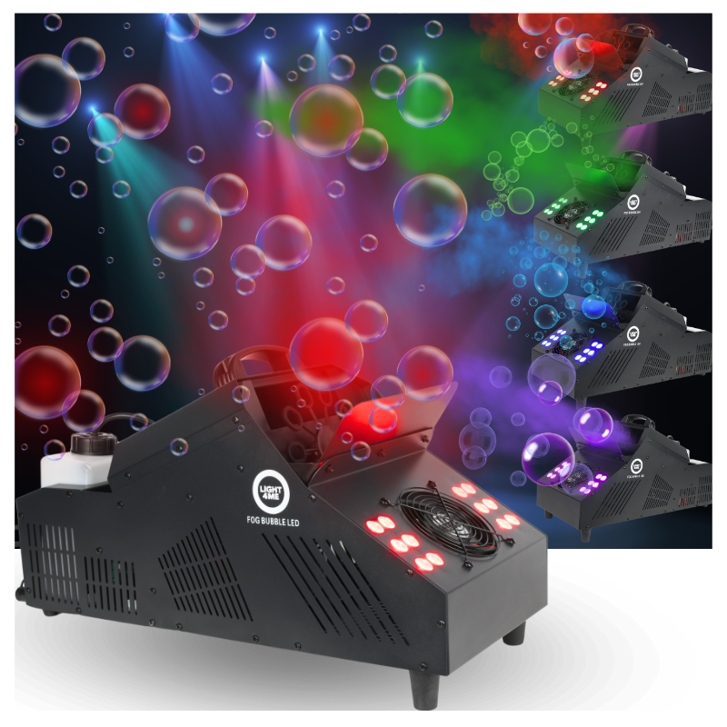 LIGHT4ME Sæbeboble & Røgmaskine