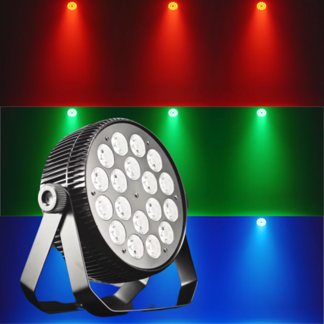 Light4Me Party PAR 18x10W RGBW LED