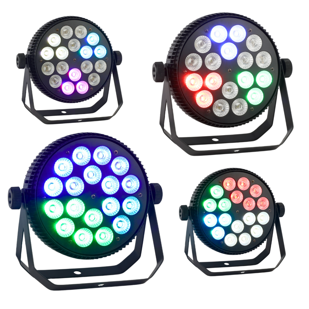 Light4Me Party PAR 18x10W RGBW LED