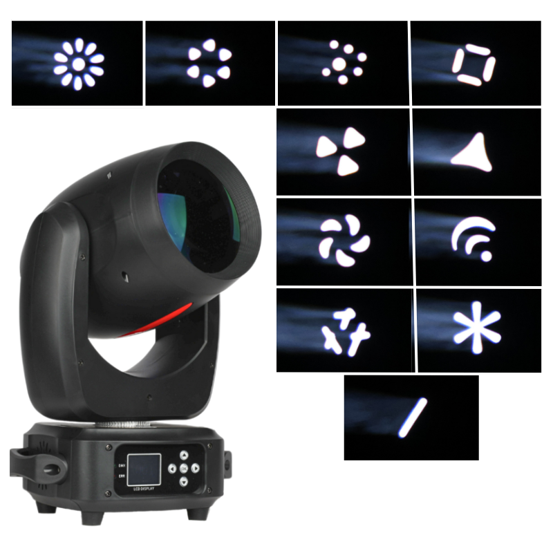 LIGHT4ME RED LINE BEAM 120W LED moving head eje