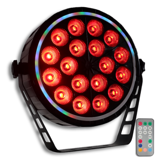 LIGHT4ME RING PAR 18 RGBW efecto foco de escenario