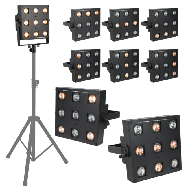 Iluminación ciega halógena LIGHT4ME SOLPANEL