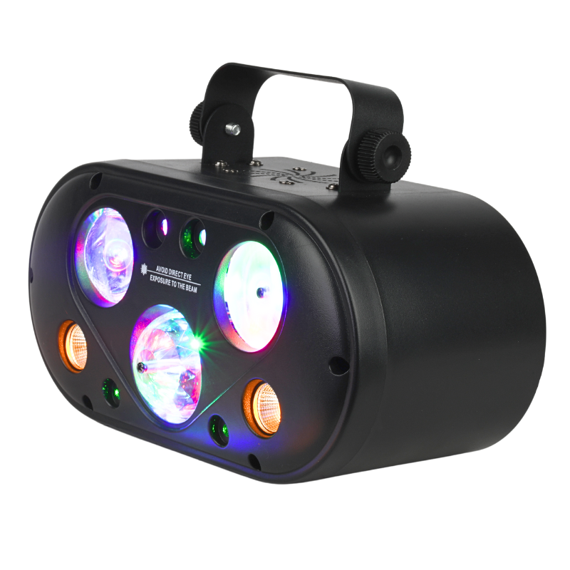 Lámpara de efectos múltiples LIGHT4ME ULTRABOX 1 RGBA 6 LED