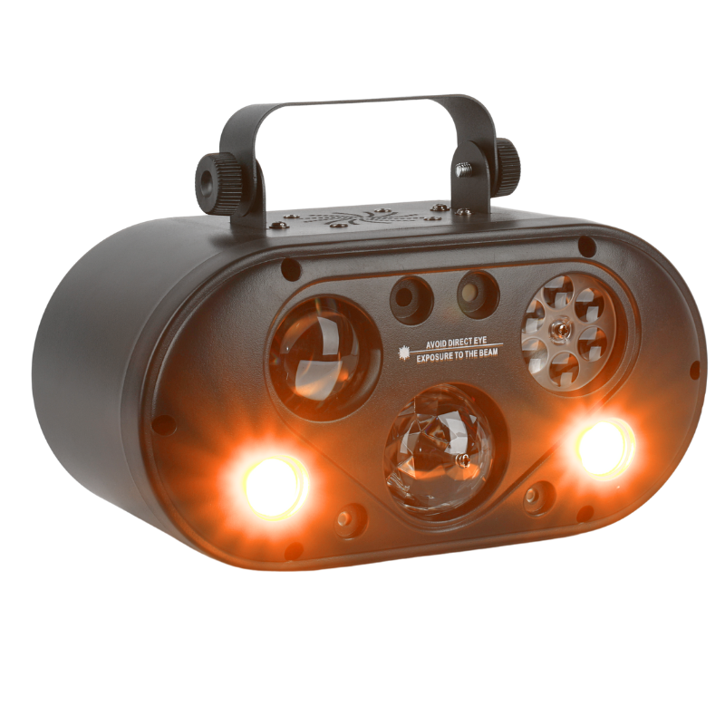 Lámpara de efectos múltiples LIGHT4ME ULTRABOX 1 RGBA 6 LED