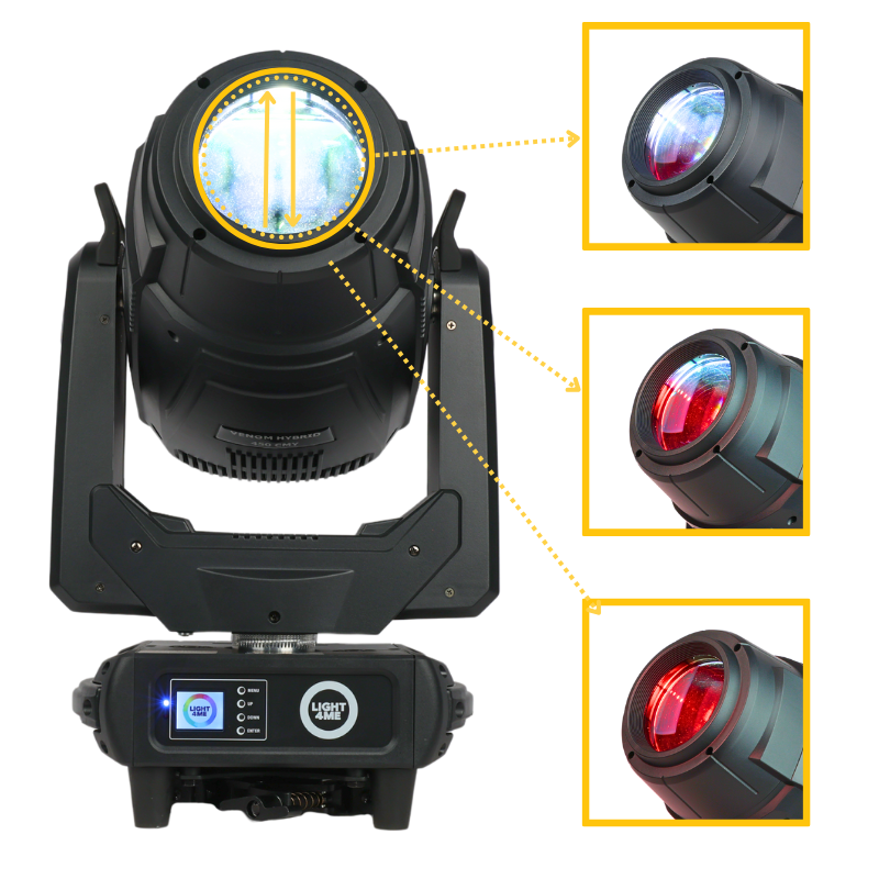 Light4Me Venom Híbrido 450 CMY LED